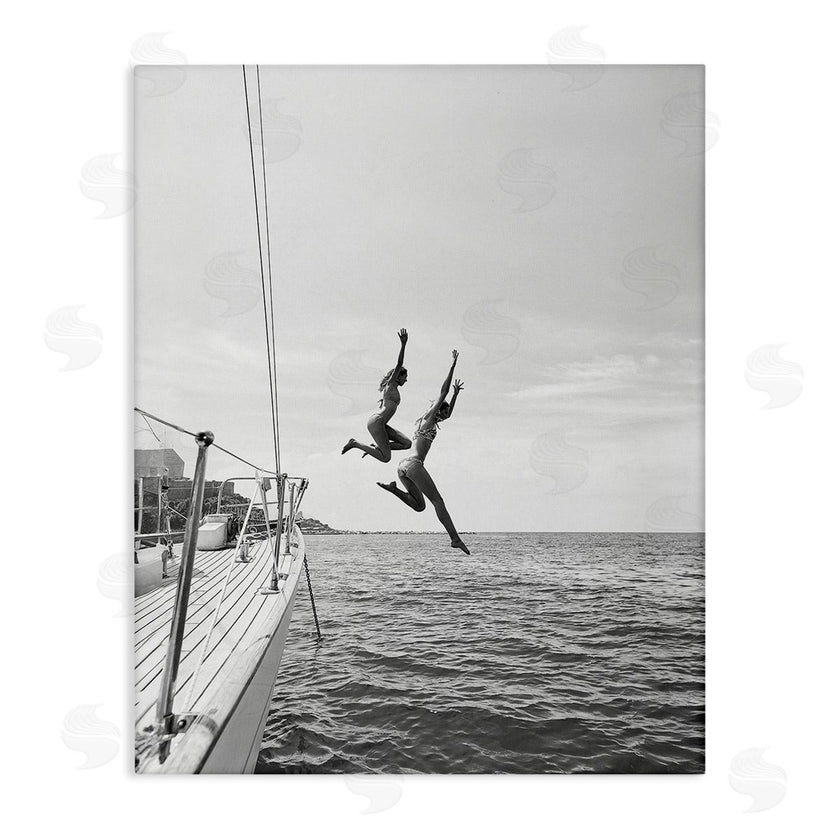 Sisi and Seb | People Diving from Boat