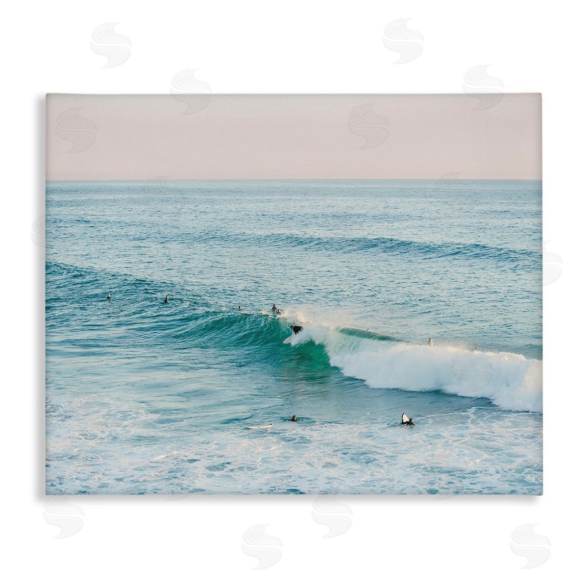Sisi and Seb Surfers Riding Waves