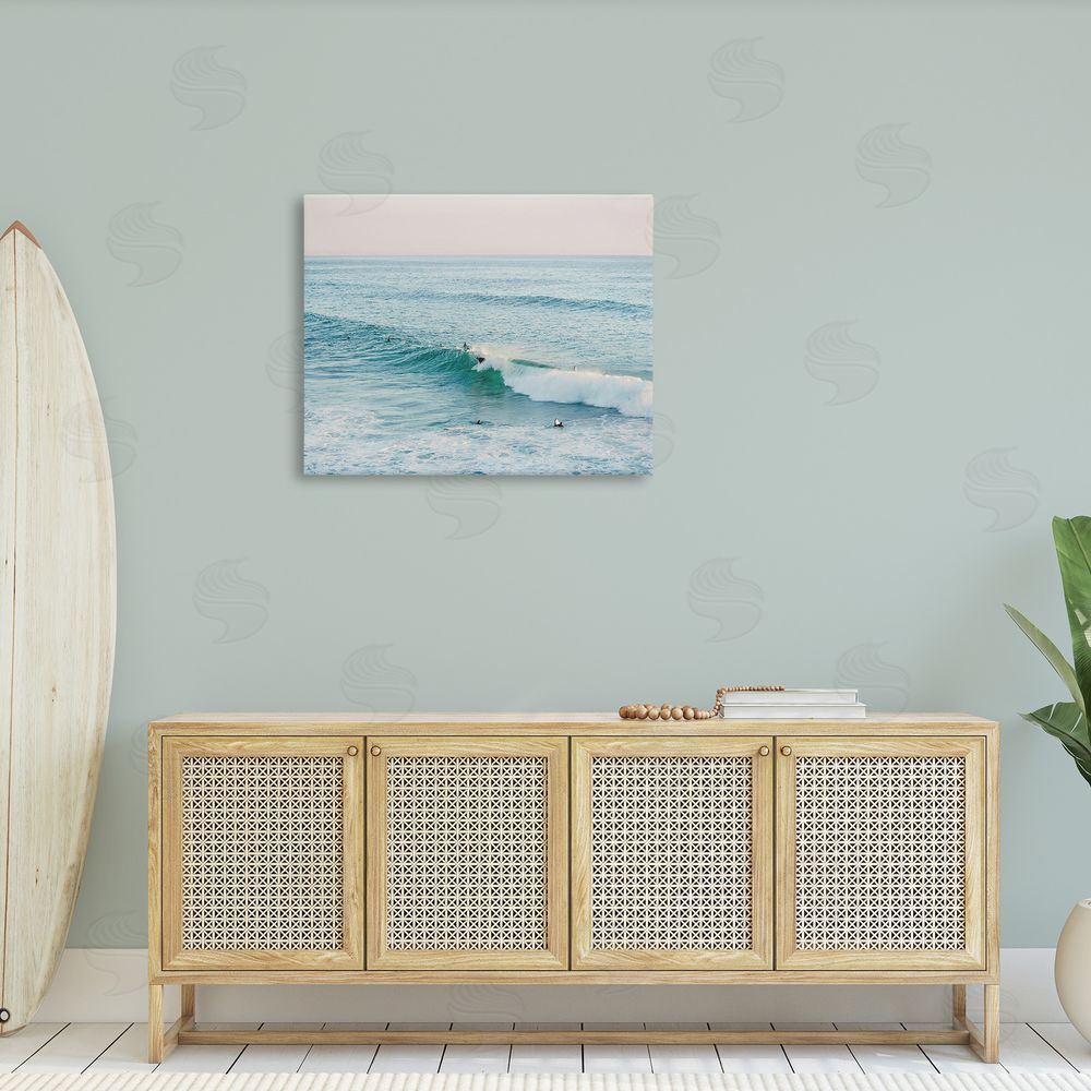Sisi and Seb Surfers Riding Waves