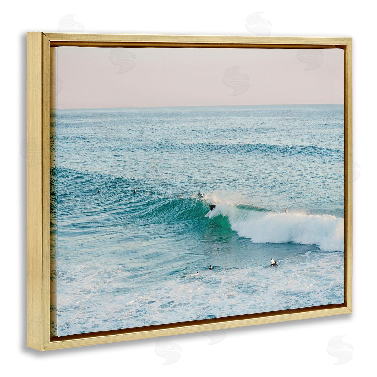 Sisi and Seb Surfers Riding Waves