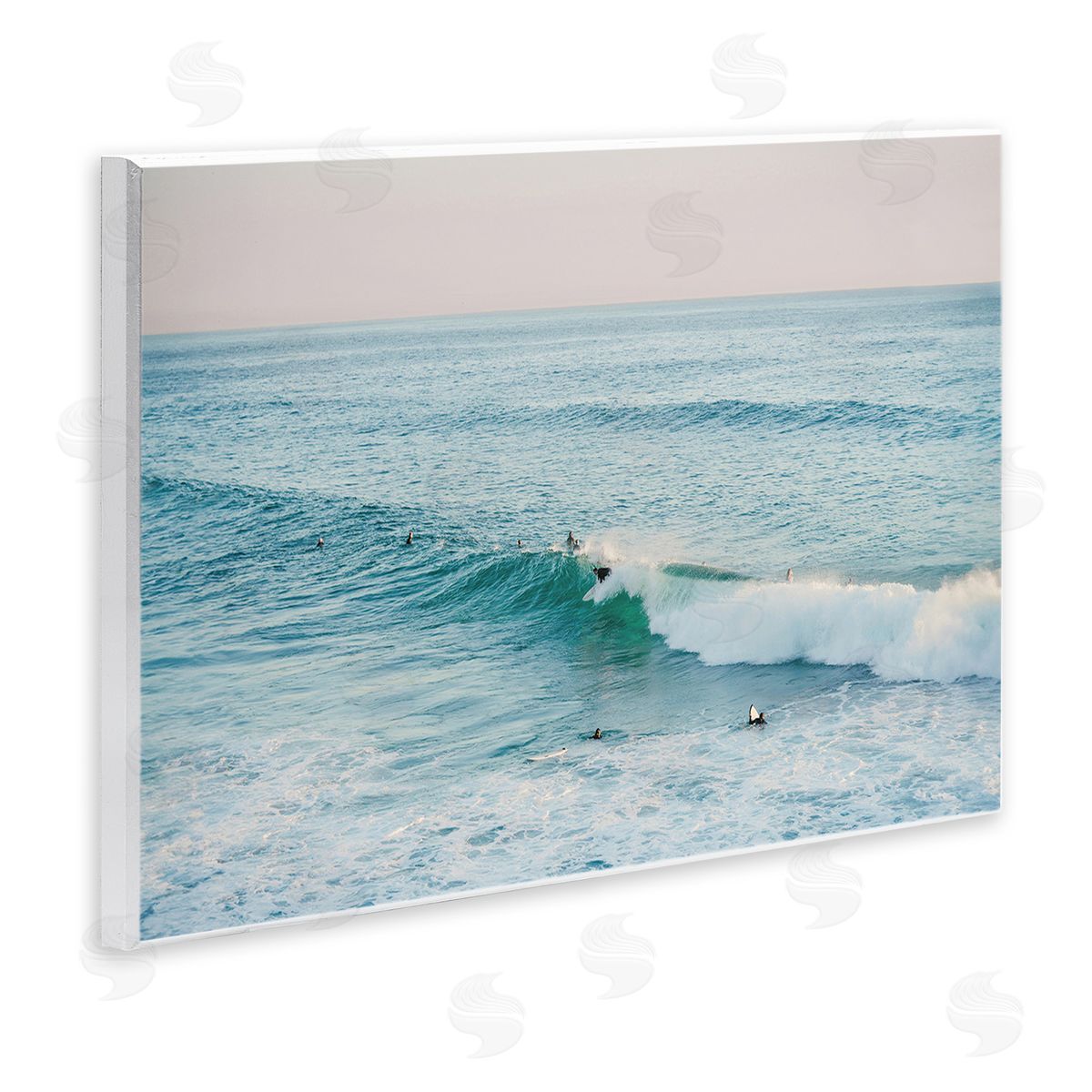 Sisi and Seb Surfers Riding Waves