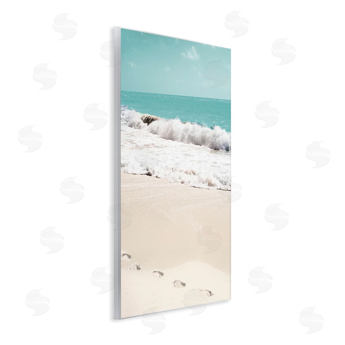 Bill Carson Photography Footprints on Beach Shore