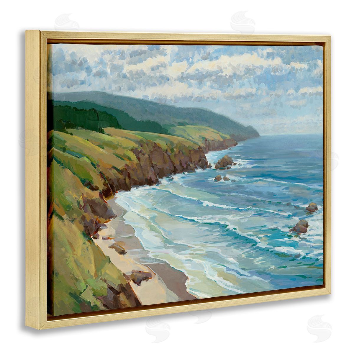 Scott Brems Overlooking Beach Cliffs
