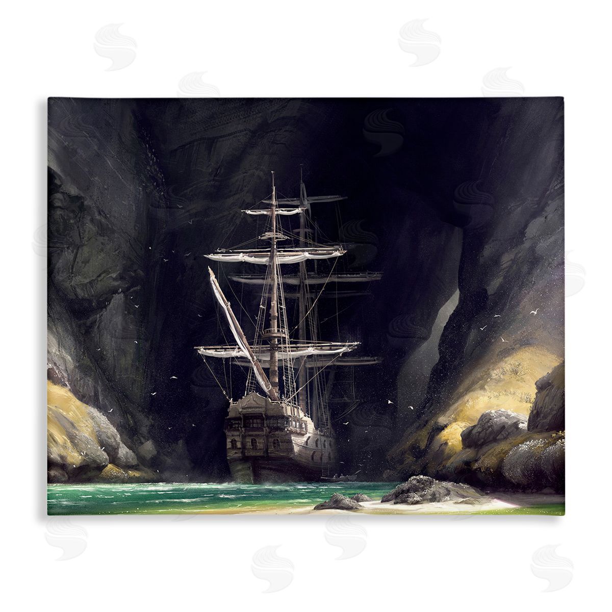 Vlad Mel Mysterious Ship in Cave