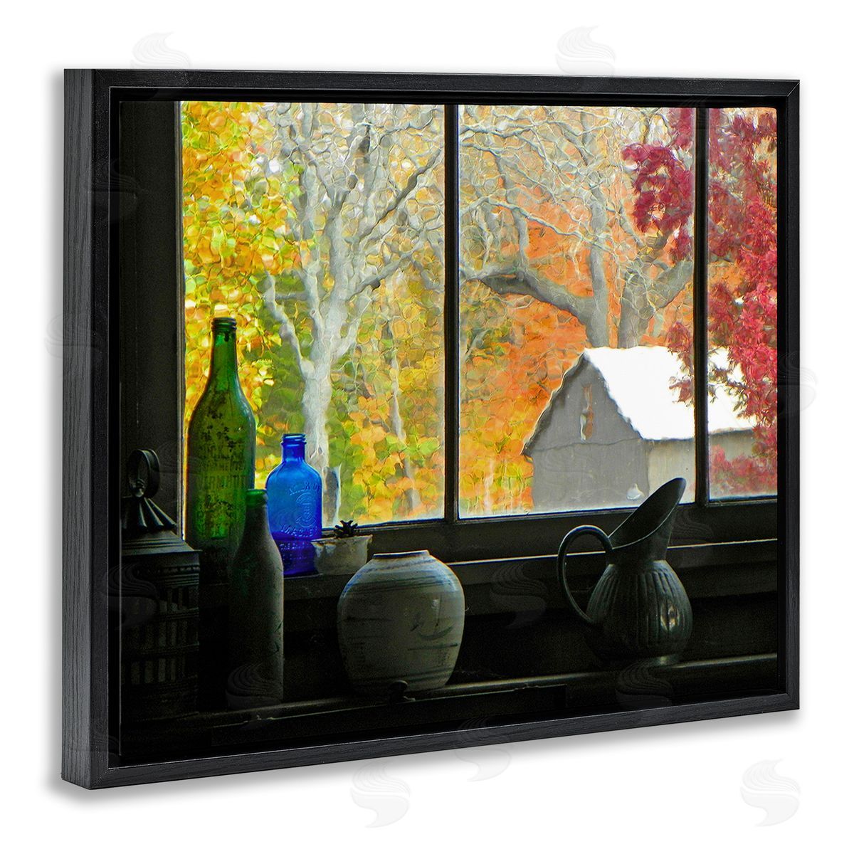 Graffitee Studios Fall Foliage in Window