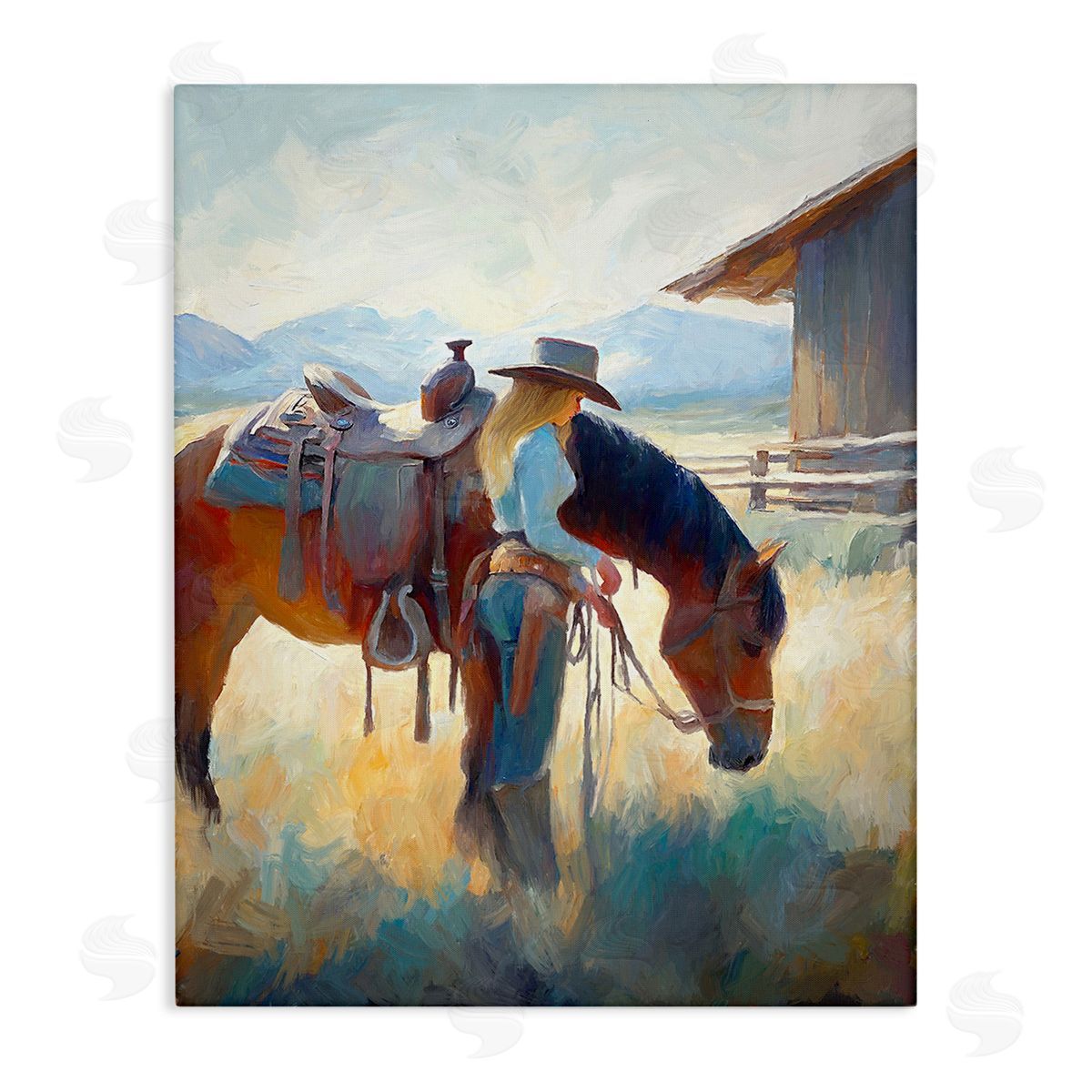 Ramona Murdock Equestrian Girl & Horse