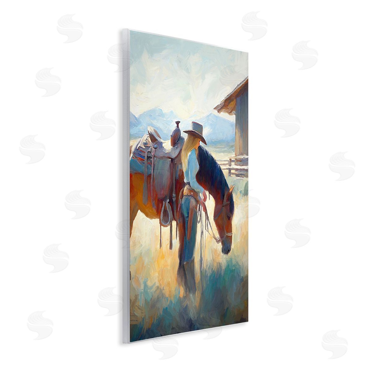 Ramona Murdock Equestrian Girl & Horse