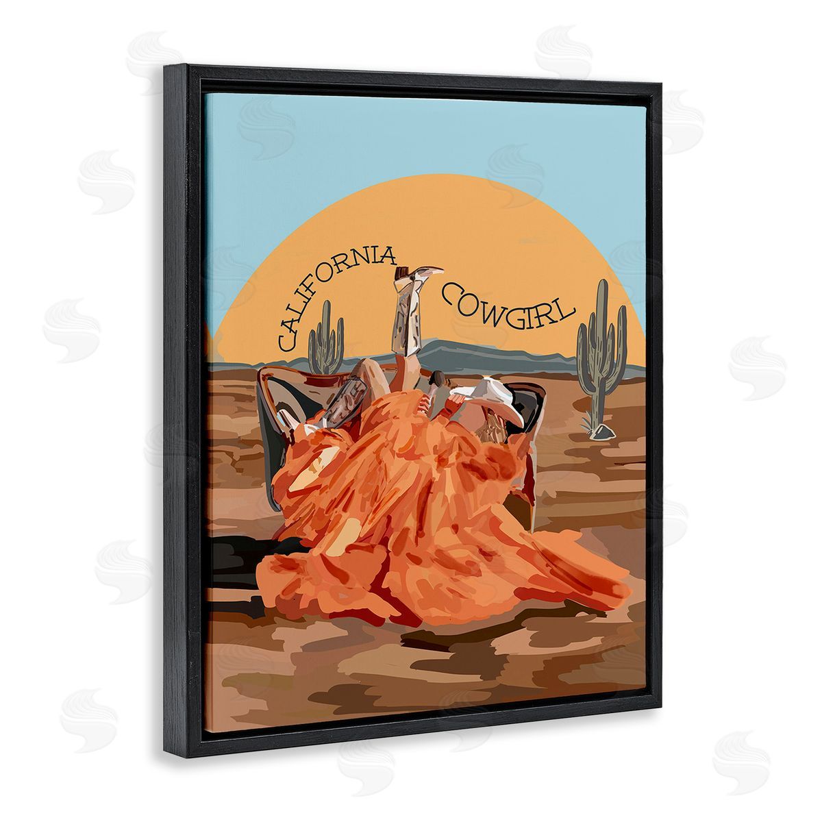 Amelia Noyes California Cowgirl Landscape