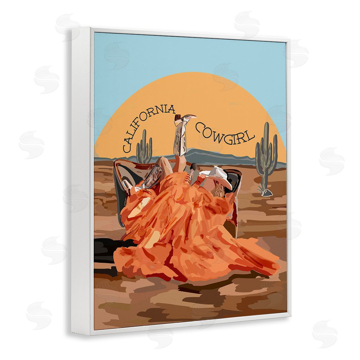 Amelia Noyes California Cowgirl Landscape