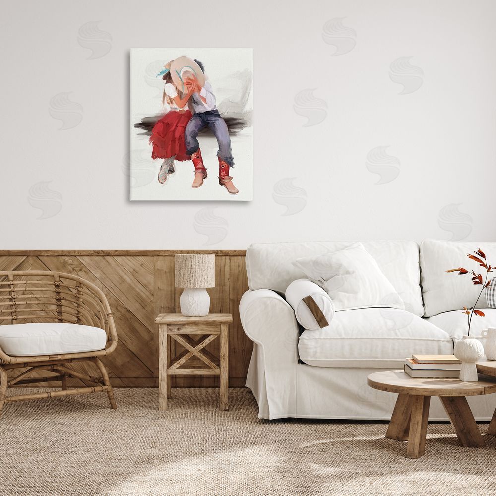 Kamdon Kreations Country Couple Kiss