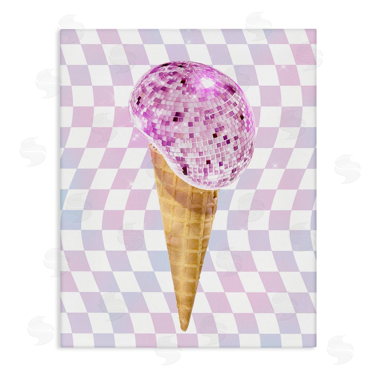 Ziwei Li Checkered Disco Ice Cream