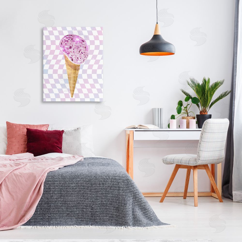 Ziwei Li Checkered Disco Ice Cream