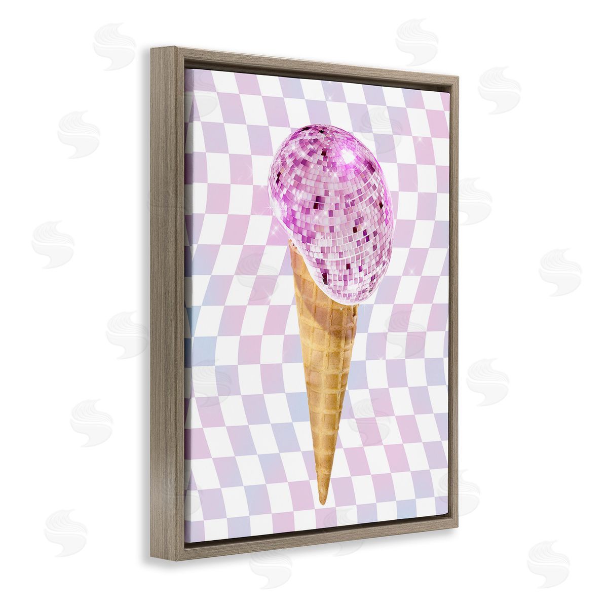 Ziwei Li Checkered Disco Ice Cream