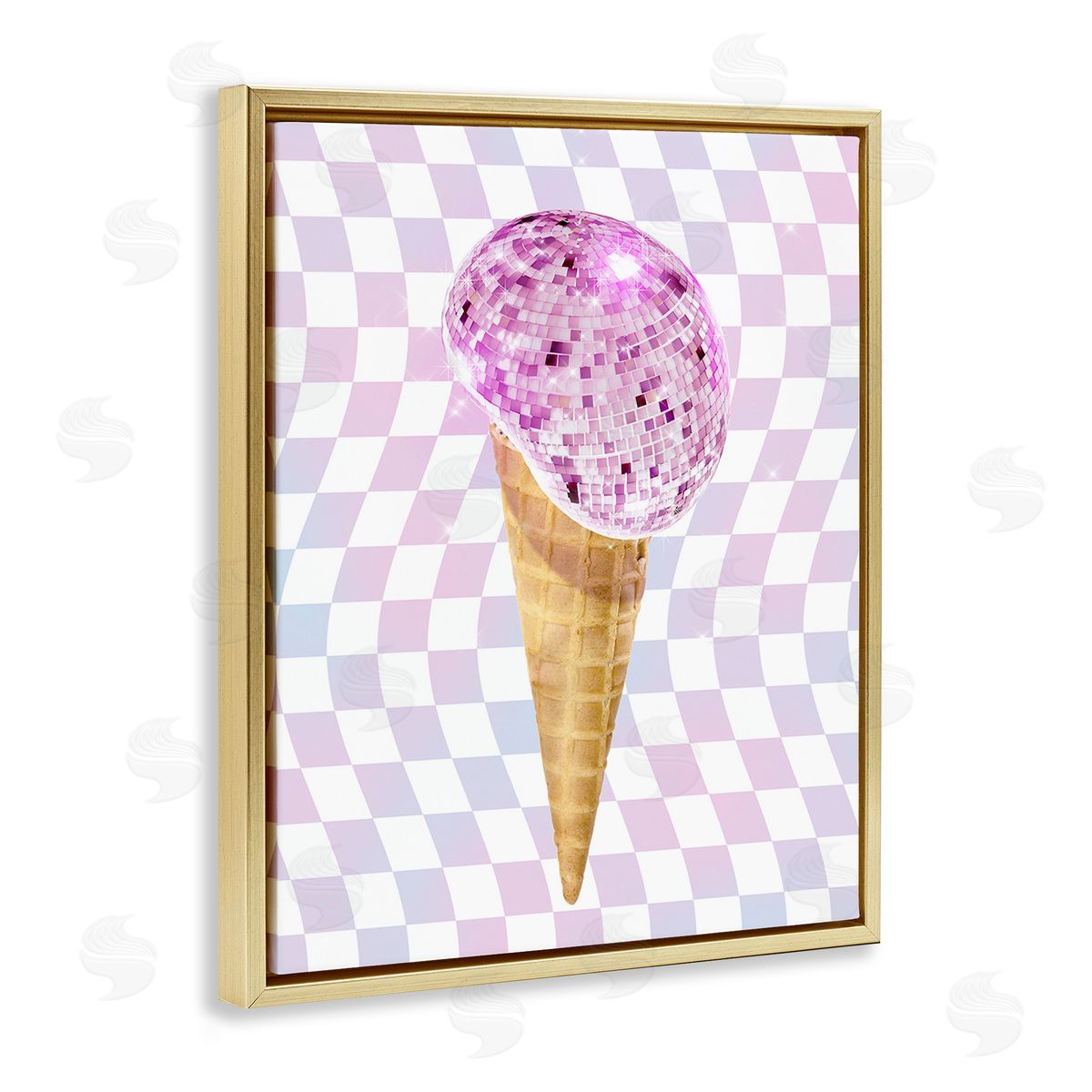 Ziwei Li Checkered Disco Ice Cream