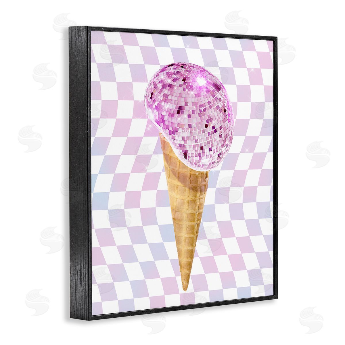 Ziwei Li Checkered Disco Ice Cream