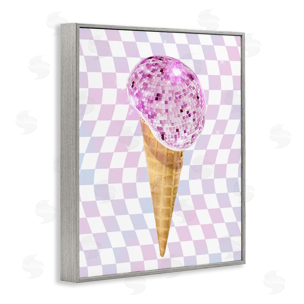 Ziwei Li Checkered Disco Ice Cream