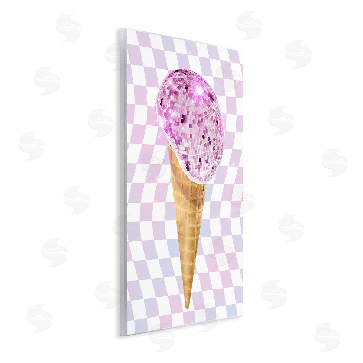 Ziwei Li Checkered Disco Ice Cream
