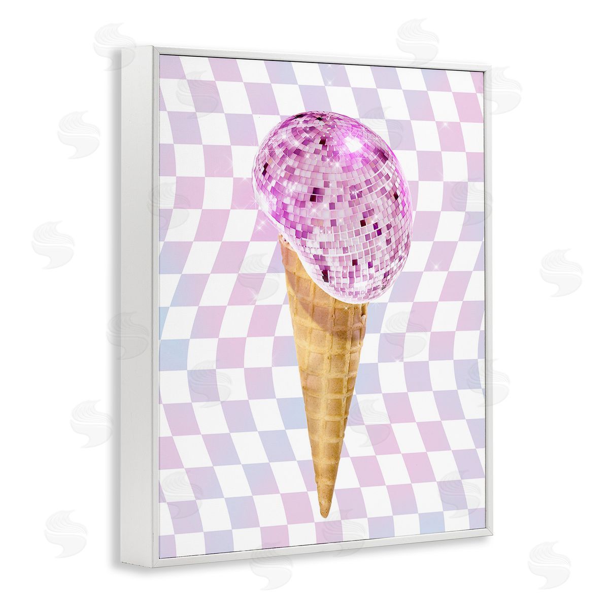 Ziwei Li Checkered Disco Ice Cream