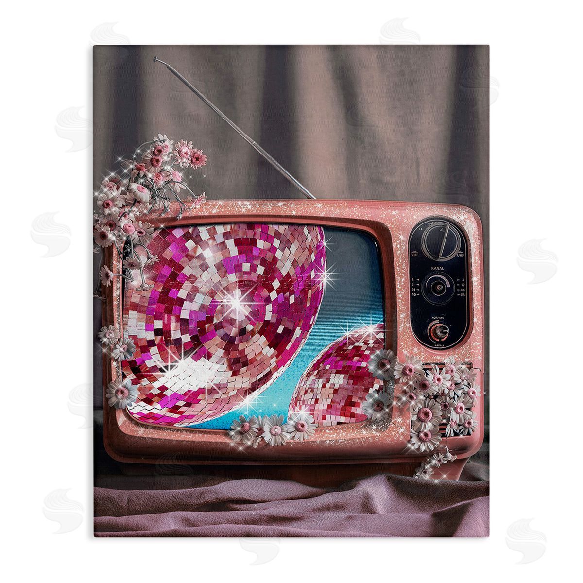 Ziwei Li Disco Vintage Television