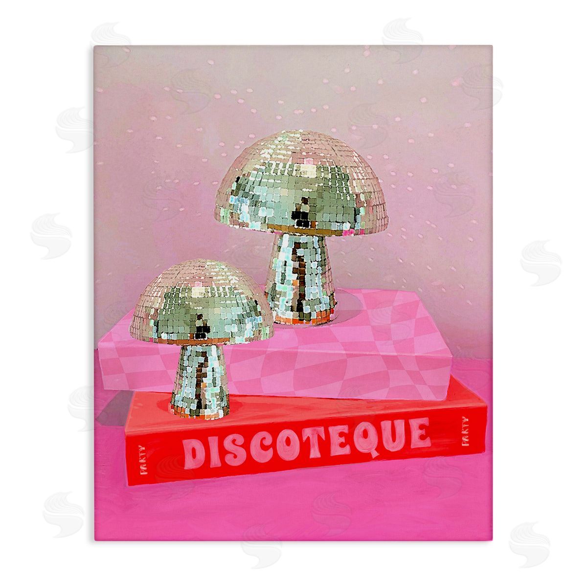 Stupell Studio Discoteque Book Stack