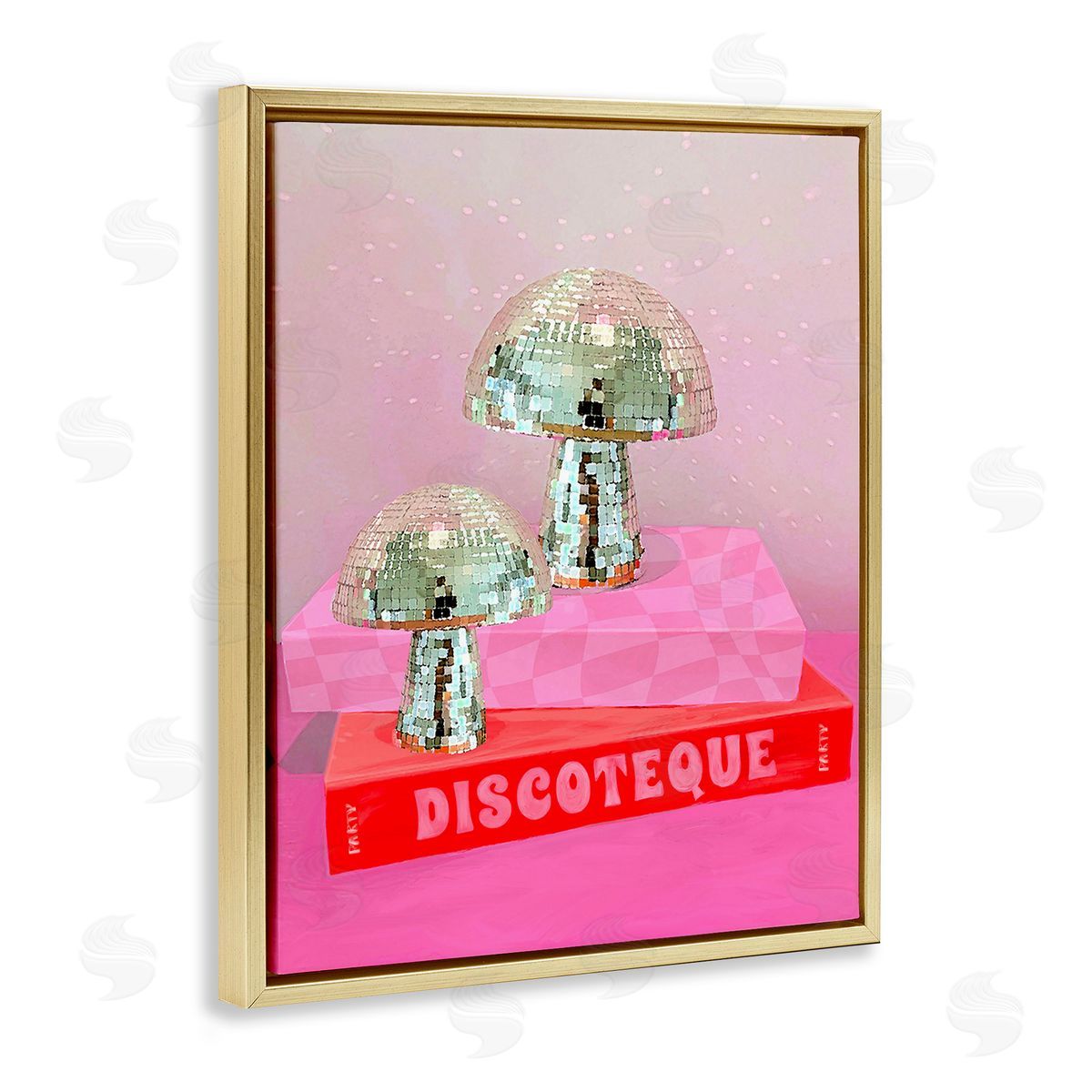 Stupell Studio Discoteque Book Stack