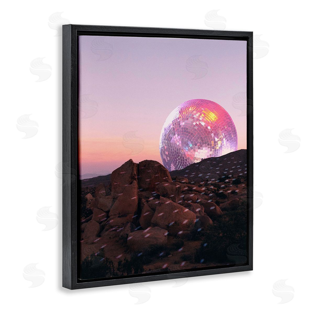 Stupell Studio Surreal Disco Landscape