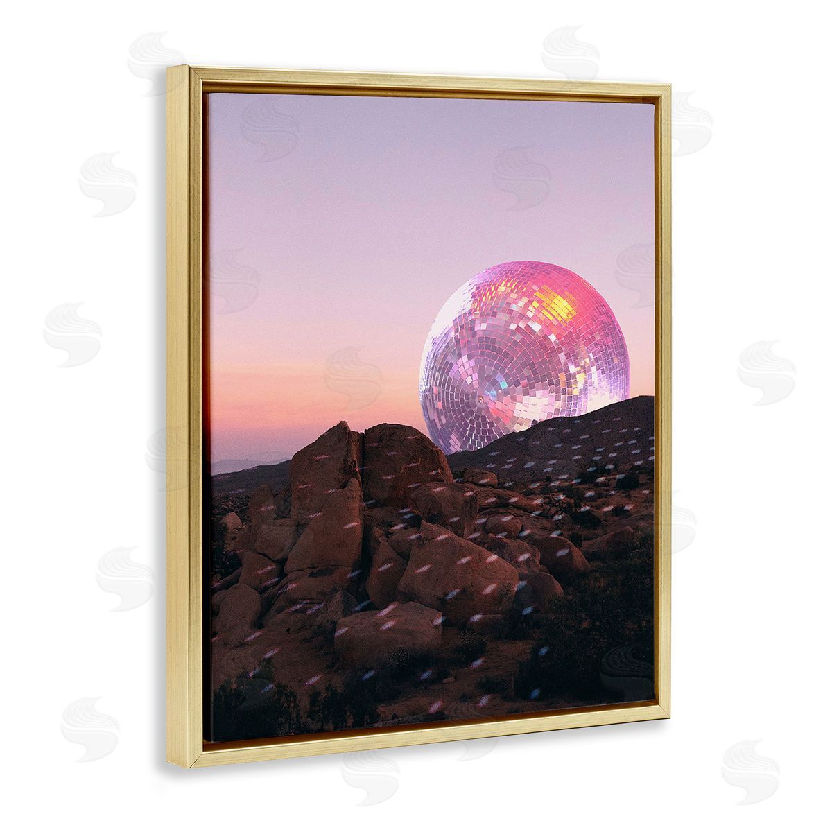 Stupell Studio Surreal Disco Landscape