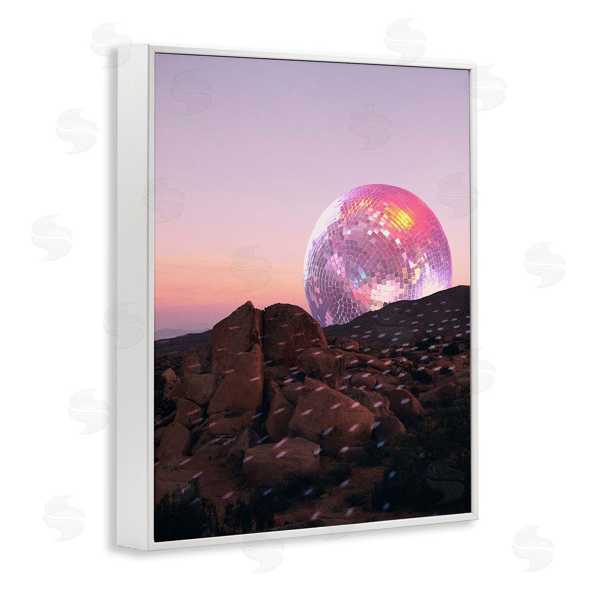 Stupell Studio Surreal Disco Landscape