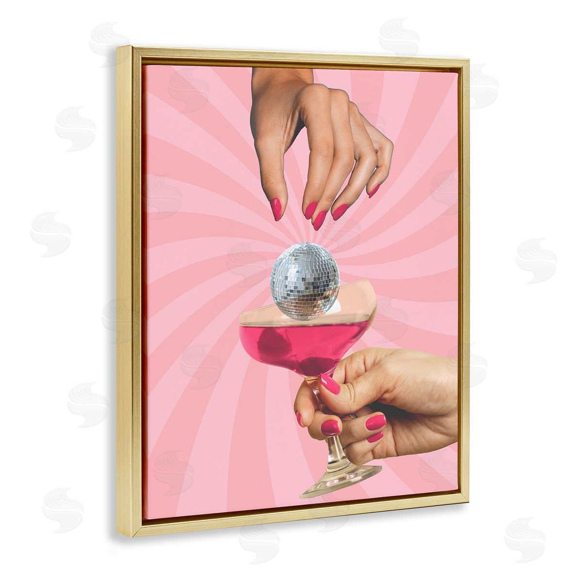 Stupell Studio Disco Ball Cocktail