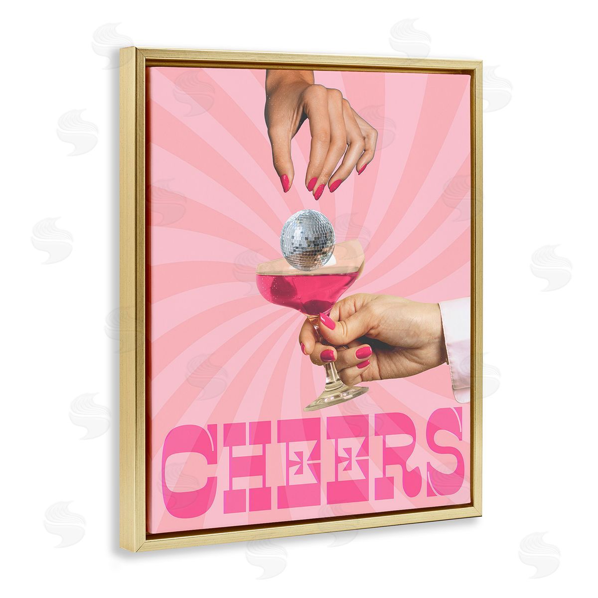 Stupell Studio Cheers Disco Drink