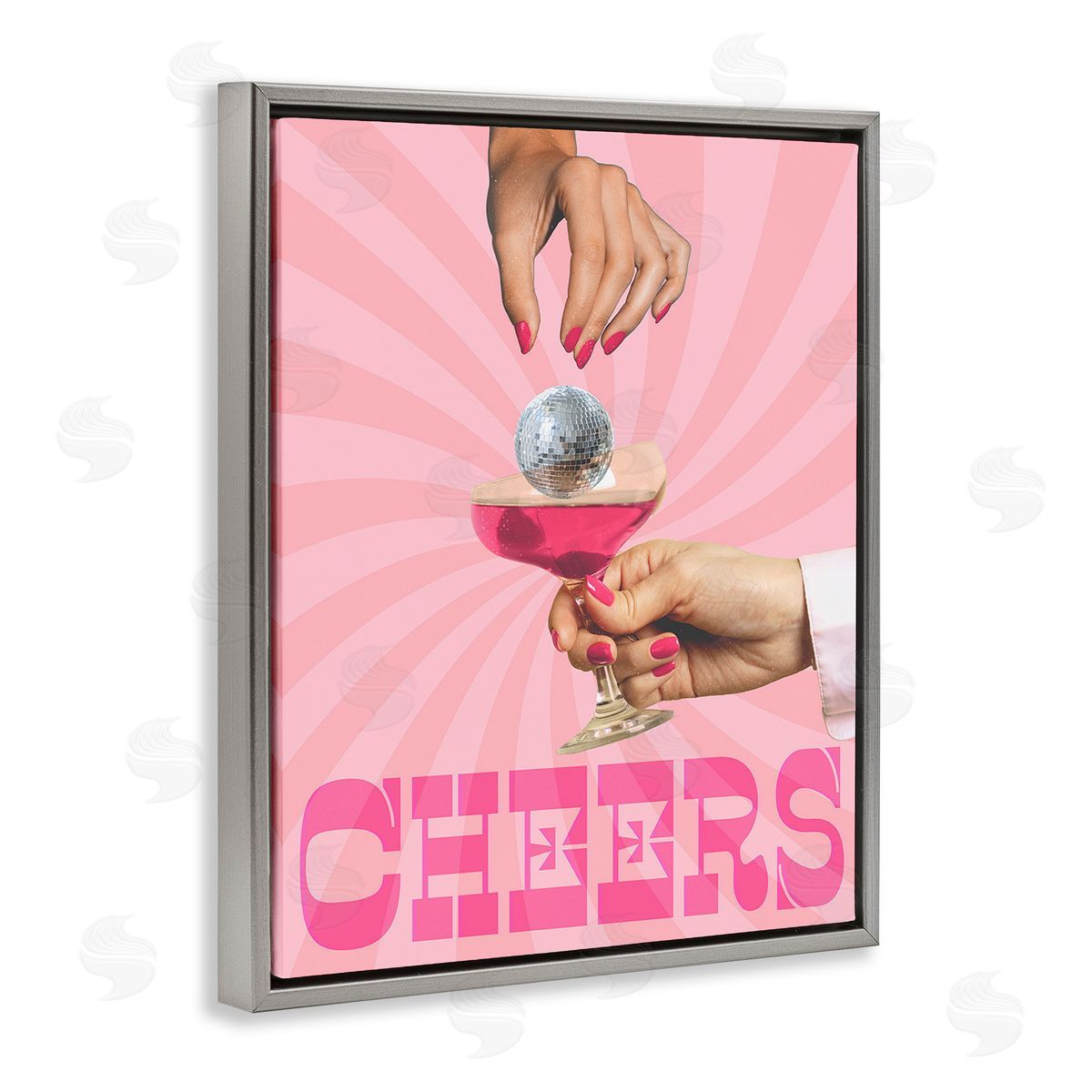 Stupell Studio Cheers Disco Drink
