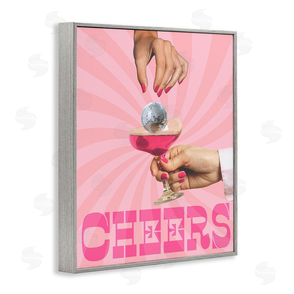 Stupell Studio Cheers Disco Drink