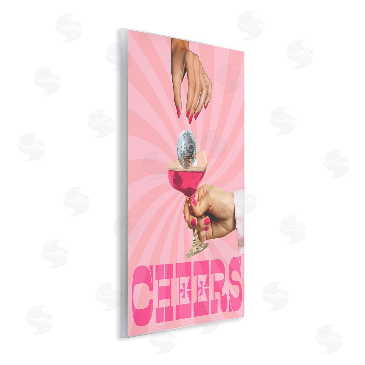 Stupell Studio Cheers Disco Drink