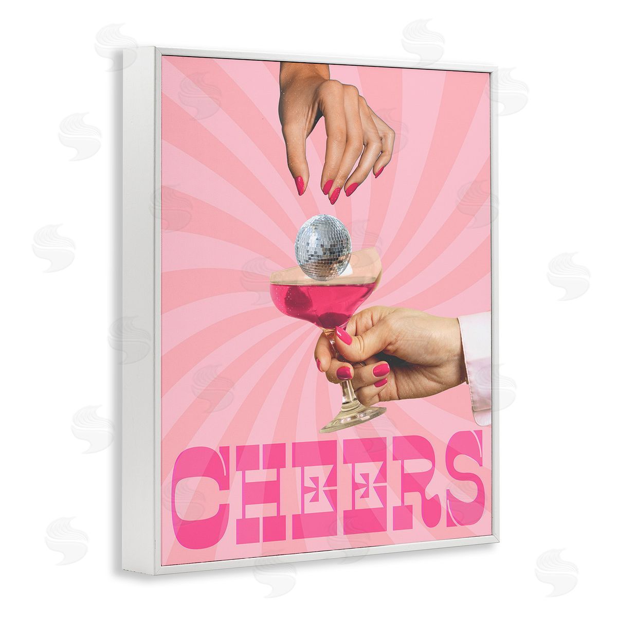 Stupell Studio Cheers Disco Drink
