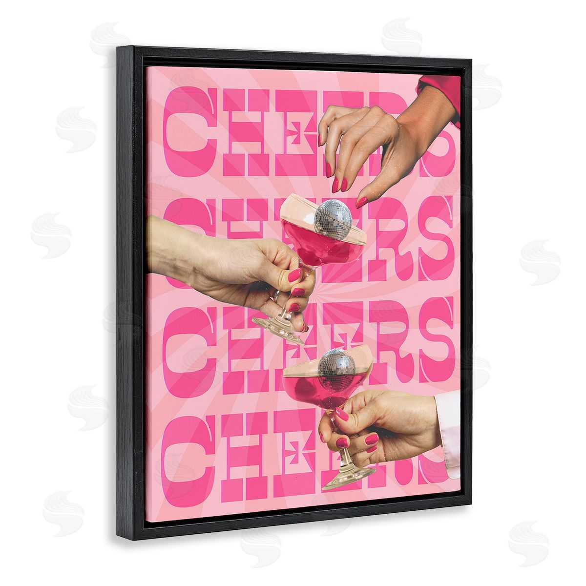 Stupell Studio Cheers Pink Margaritas