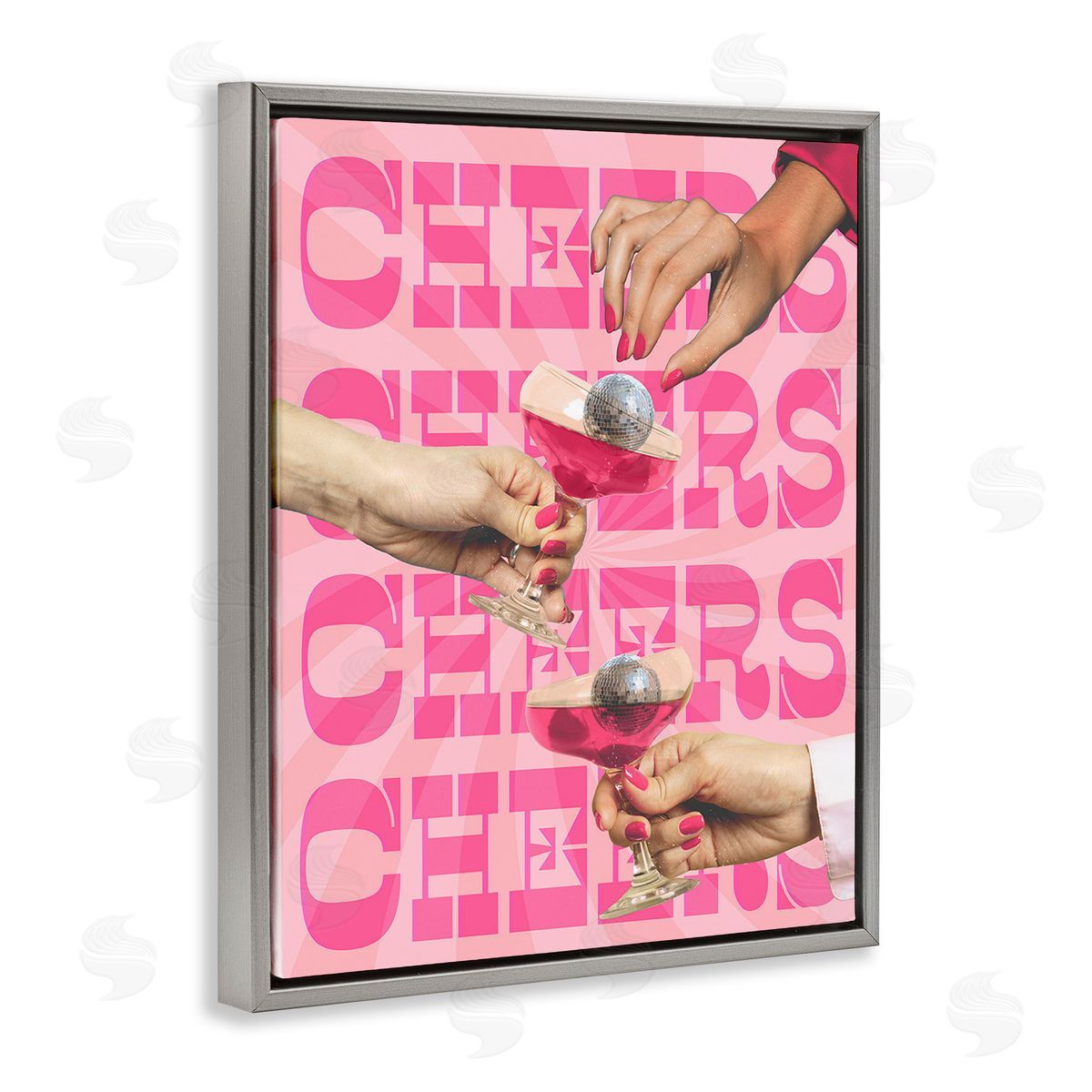 Stupell Studio Cheers Pink Margaritas