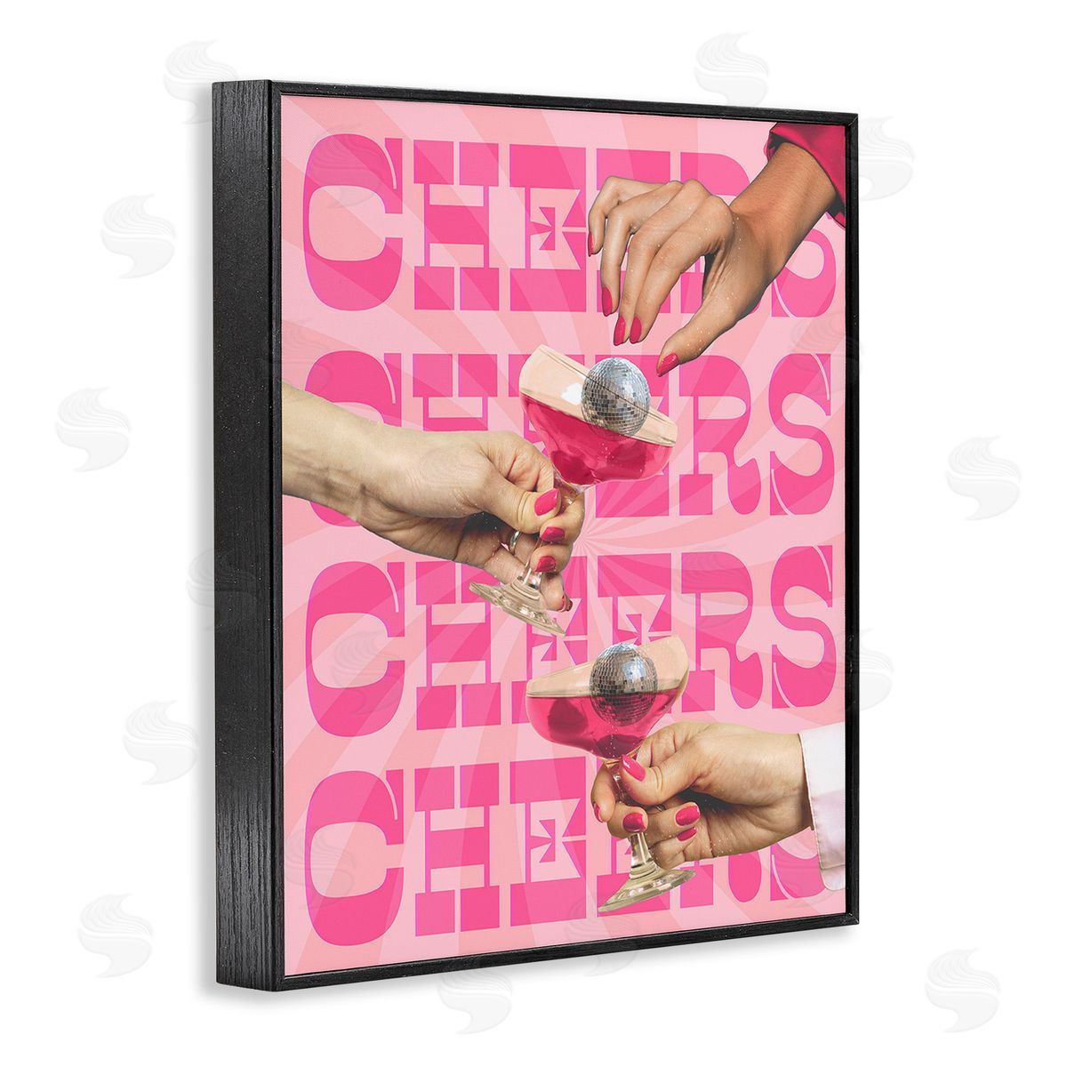 Stupell Studio Cheers Pink Margaritas