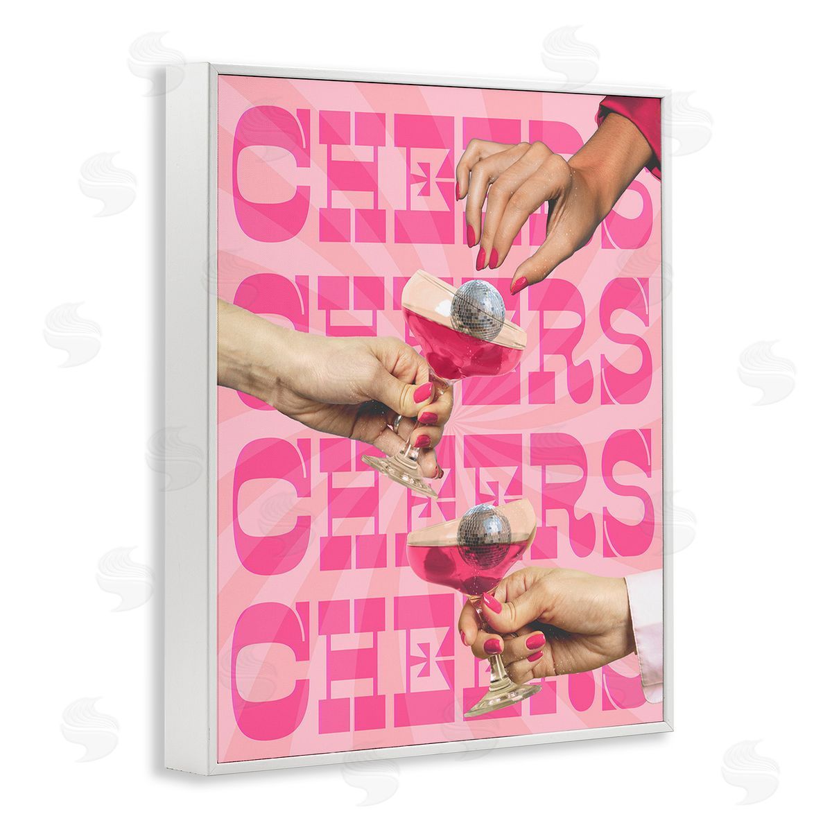 Stupell Studio Cheers Pink Margaritas