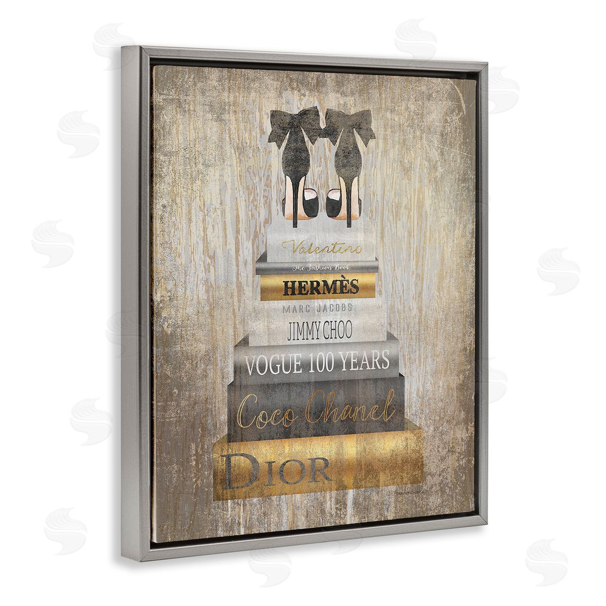 Amanda Greenwood Patterned Glam Bookstack