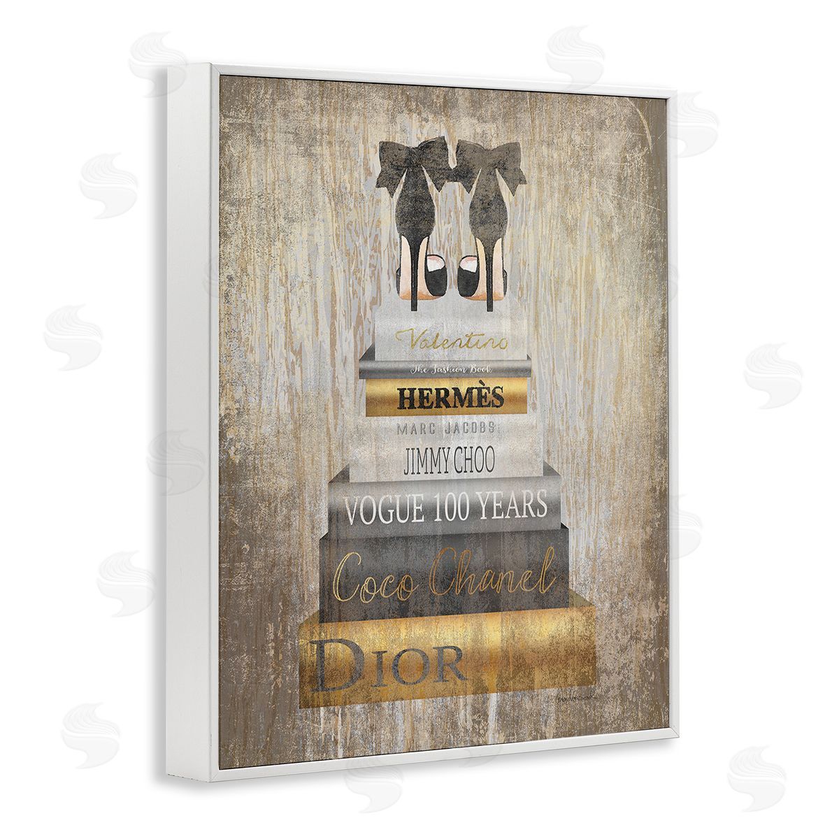 Amanda Greenwood Patterned Glam Bookstack