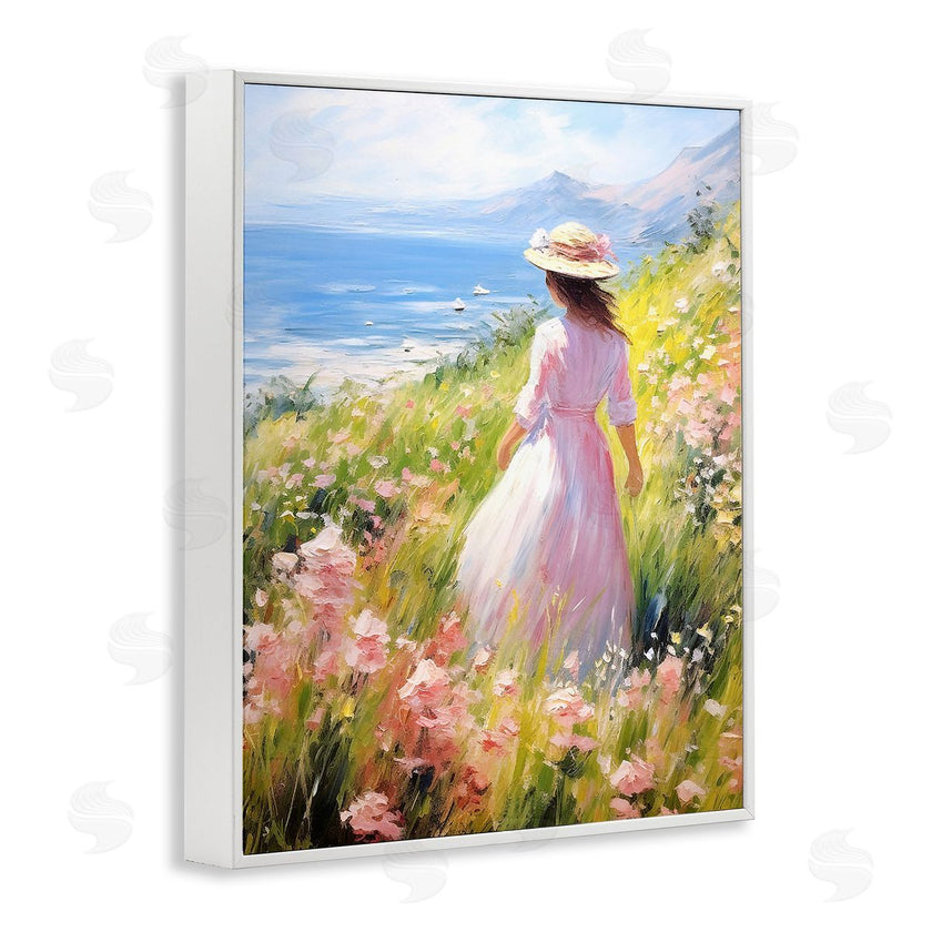 RB | Woman & Scenic Beach