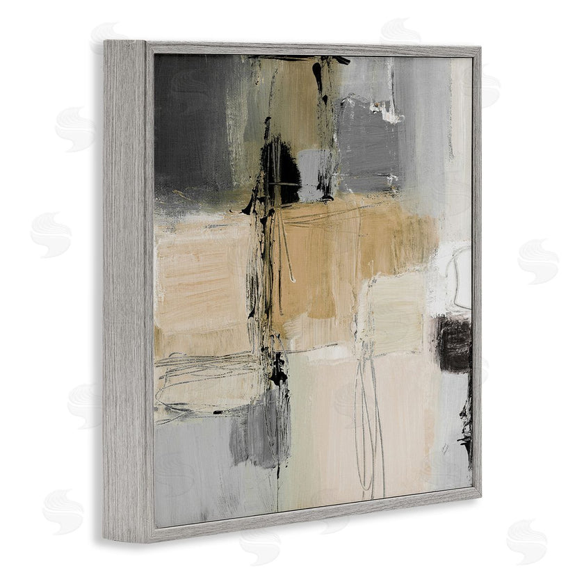 Lanie Loreth | Tan and Grey Rustic Collage