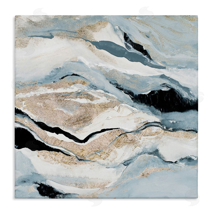 Lanie Loreth | Blue Natural Geode Pattern
