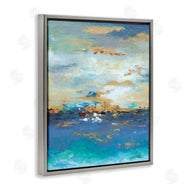 Patricia Pinto | Ocean View with Tan Accents