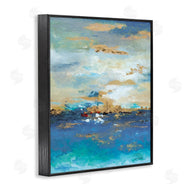 Patricia Pinto | Ocean View with Tan Accents