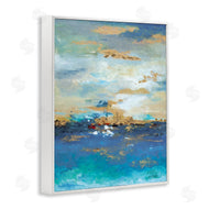 Patricia Pinto | Ocean View with Tan Accents