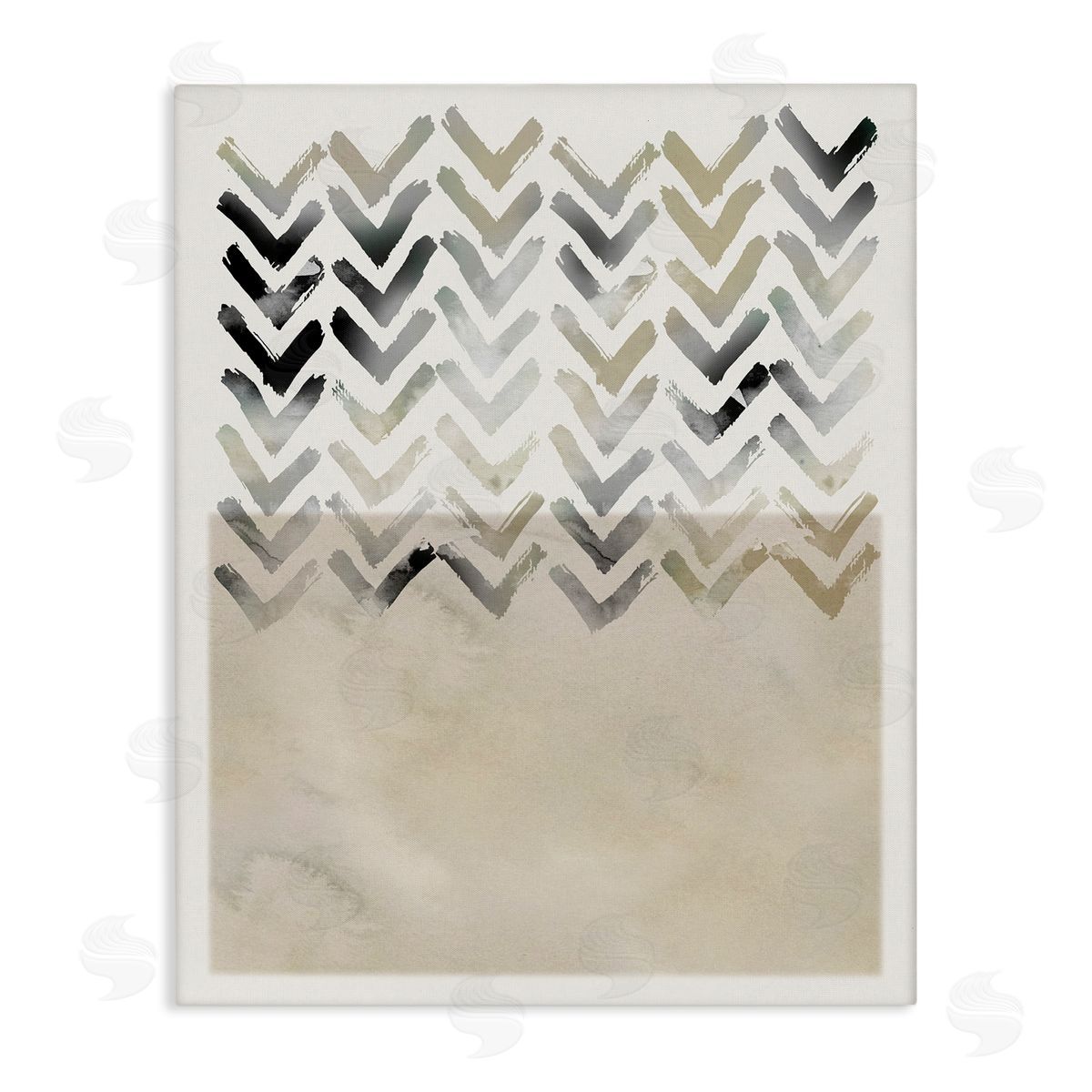 Boho Arrow Pattern Canvas Wall Art, Home Decor by Carol Robinson