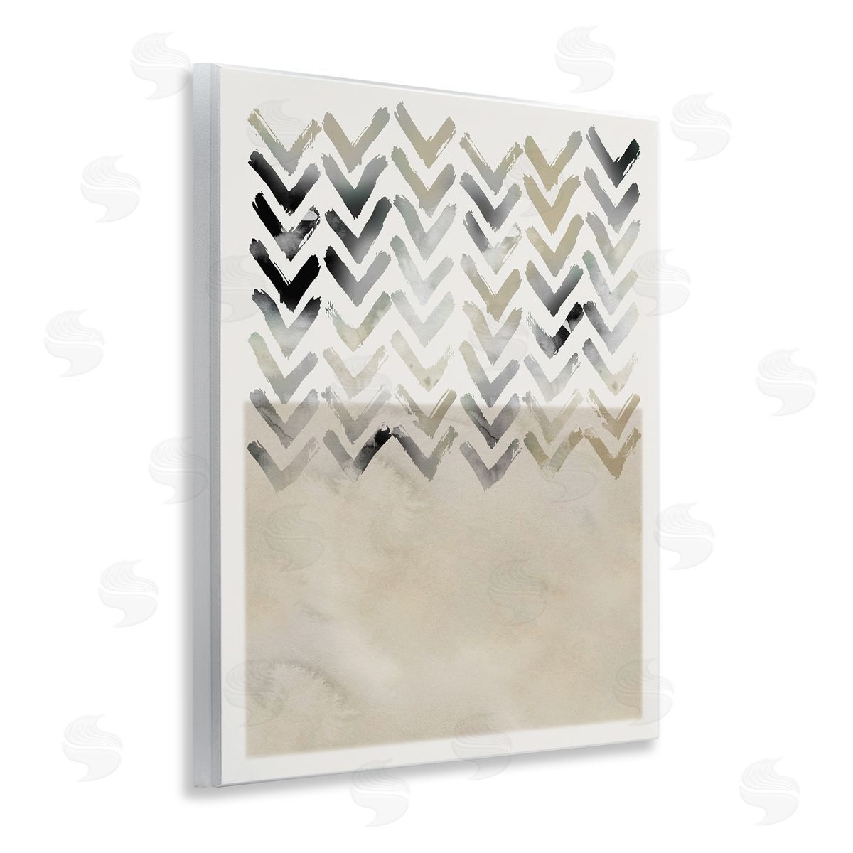 Boho Arrow Pattern Wood Plaque Wall Art, Home Decor by Carol Robinson