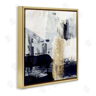 Susan Jill | Gold Paint Stroke Abstract