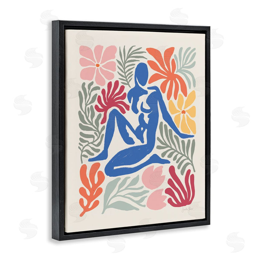 Janelle Penner | Abstract Garden with Nude
